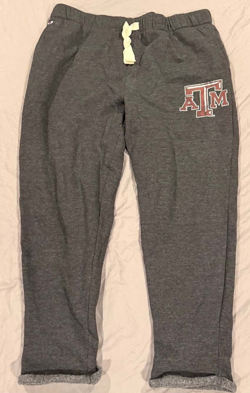 Champion Texas A&M Aggies Heather Gray Sweatpants XL
